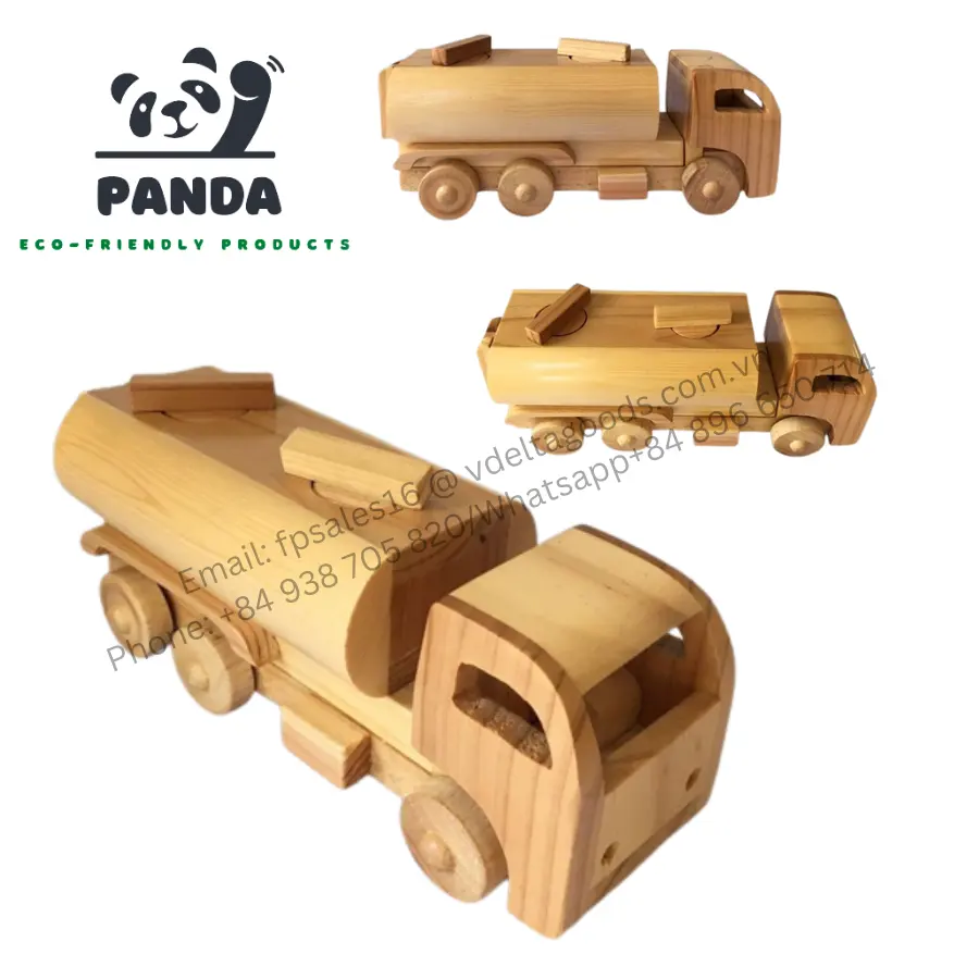 Produttore di giocattoli in legno per bambini navi in legno, barche, camion, auto, aerei