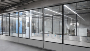 Lớp 100 GMP tiêu chuẩn chìa khóa trao tay tùy chỉnh phòng sạch nhôm hồ sơ dược công nghệ sinh học Modular phòng sạch cài đặt Châu Âu - Product Image 3