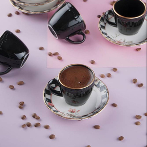 ชุดกาแฟตุรกีที่มีสีสันขายส่งที่มีคุณภาพสูงราคาที่ดีที่สุดชุดถ้วยกาแฟจากผู้ผลิต - Product Image 3