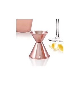 Yeni tasarım bakır Jigger ve şarap ve bira Jigger Peg ölçü Peg ölçü Barware aracı için atış cam satılık - Product Image 4