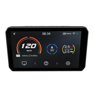 CHIGEE Aio-5play 2 kameralar 5 inç navigasyon taşınabilir dokunmatik ekran carplay motosiklet kolu kontrolü ile - Product Image 1
