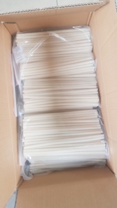 批发100% 天然吸管-一次性纸吸管饮料果汁牛奶可乐定制尺寸和进口标志