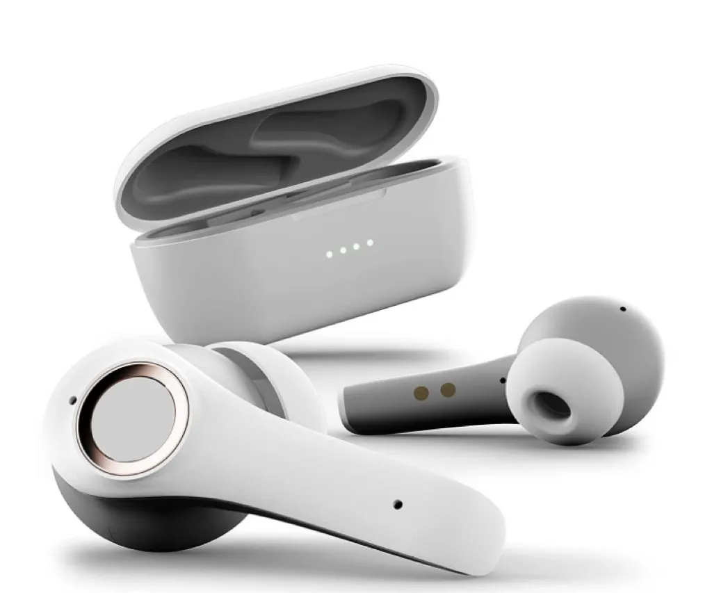 ANC ENC Earphone Gaming Hifi Stereo, Aksesori Earbud Pengurang Kebisingan Promosi