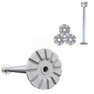 Silicon Trục cánh quạt gốm nitrided đạt được hiệu quả loại bỏ Hydro chức năng vượt trội - Product Image 5