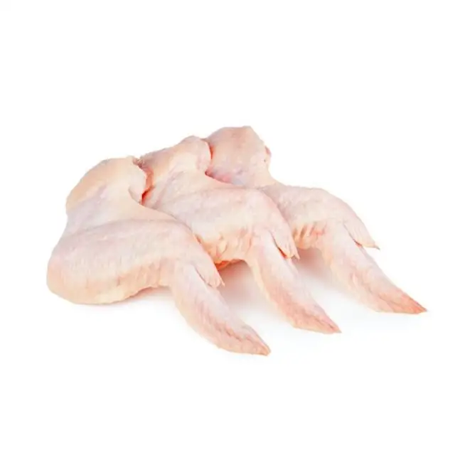 Alas articuladas de pollo congelado, alas articuladas medias de pollo, pollo congelado, 3 alas articuladas