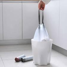 Fabrika yapımı tek kullanımlık 35L 60L 120L 240L plastik çöp torbaları düz kolu Starseal çöp torbaları Vietnam fabrika - Product Image 6