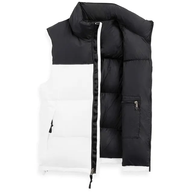 US Size Hooded Winter Men Vest Puffer Sleeveless Jacket Active Padded Vest Men Winter Outwear Jacket