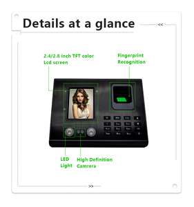 ISO ROTHS Cloud <strong>Software</strong> Face Fingerprint RFID School Attendance <strong>System</strong> With Backup Battery - Product Image 4