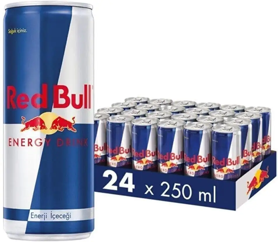 Kırmızı boğa 250 ml enerji içeceği kanada Red Bull 250 ml enerji içeceği toptan Redbull enerji içeceği tedarikçisi