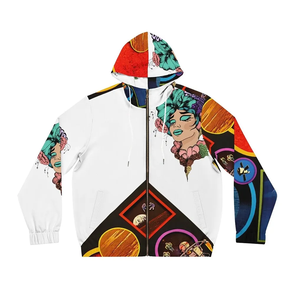 Custom Hoge Kwaliteit 500 Gsm Zwaargewicht Dikke Stof Knippen En Naaien Rits Vintage Multi Color Hoodies