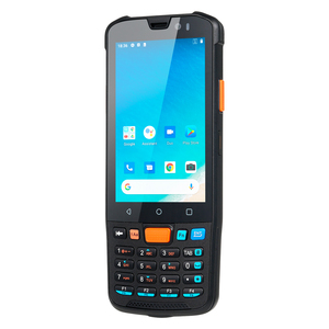 Terminal de mano PDA resistente Android 11 4GB + 64GB 1D2D escáner lector de código de barras 4G NFC teclado pantalla táctil escáneres de colector de datos - Product Image 1