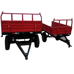 购买农业农场自卸拖车单轴液压倾翻拖车10吨出售 - Product Image 6