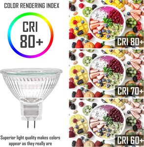 Clar-gu5.3 bóng đèn halogen 12V 20W 35W 50W, độ sáng cao dichroic Spotlight cho chiếu sáng trong nhà và chuyên nghiệp - Product Image 6