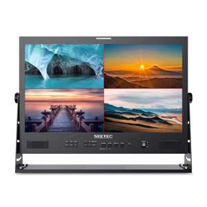 Seetec全高清1080p ATEM215S广播监视器，带SDI HDMI输入，用于便携式广播监视器和现场监视器广播