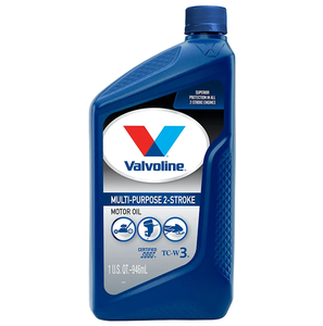 Valvoline çok amaçlı 2 zamanlı TC-W3 yağ, deniz ve küçük motor uygulamaları için yüksek performanslı düşük kül formülü - Product Image 1