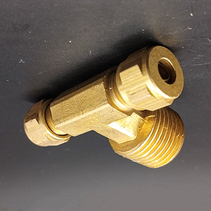 Áp lực cao nén nam chi nhánh TEE mạ đồng bspt cho phụ kiện đường ống - Product Image 4