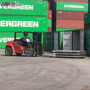 加纳不同类型的铝锌涂层预涂漆镀锌0.7毫米厚波纹屋顶板