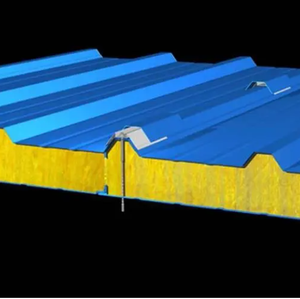 Pannelli di rivestimento del tetto e della parete dell'edificio con struttura in acciaio Sandwich in poliuretano - Product Image 5