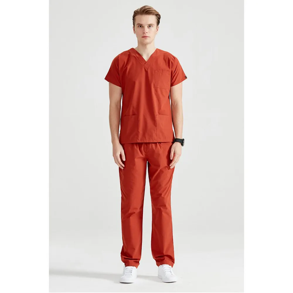 V-Neck Personalizado corredores srubs conjuntos scrubs enfermeira médica uniforme