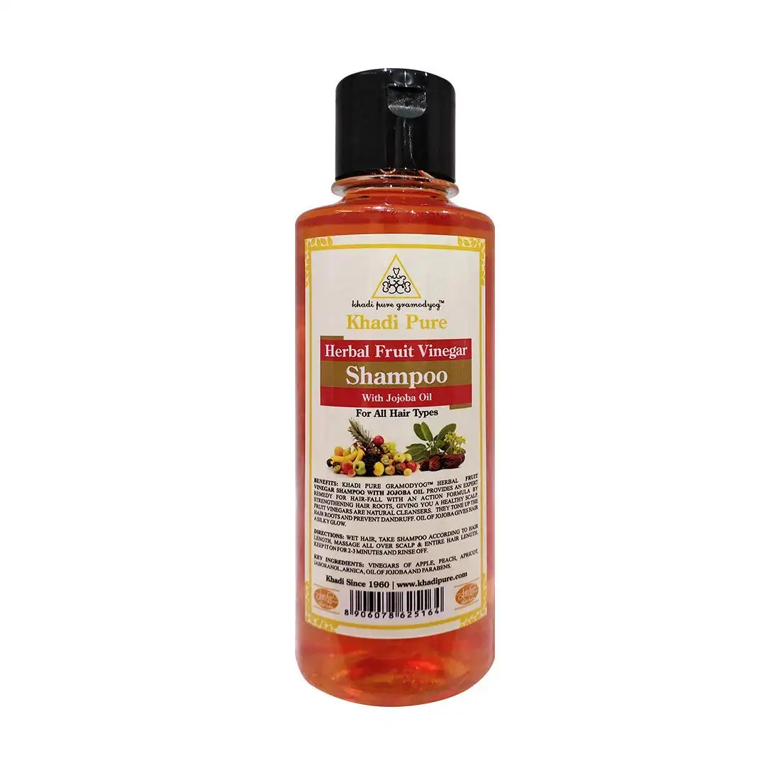 Kräuter-Früchteissig-Shampoo Jojobaöl, 210 ml gesunde Haut Körperpflege individualisierbare und individuelle Etikettierung von Vanity Vision