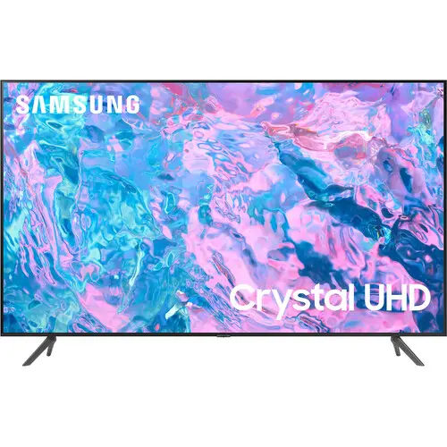 Groothandel Verkoop Gratis Verzending Nieuwe Smart Led Tv Cu7000 Crystal Uhd 70 4K Hdr Smart Led Tv Aangedreven Door Tizen