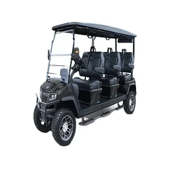 Лидер продаж, научно-2024 Эволюция D5 Maverick 6 пассажирская уличная легальная литиевая тележка для гольфа готова к отправке