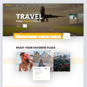 Profession elle Online-Flugticket buchung Benutzer definierte Website-Software Mac & Windows Unterstütztes Lager produkt für die Webent wicklung