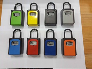 キー収納ロックボックス組み合わせコードロックハンガーコードハウスホームキー収納ロックボックスフック付き - Product Image 6