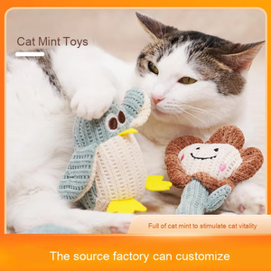 Juguete masticable de hierba gatera de autoentretenimiento ecológico duradero, suministro interactivo y de movimiento para mascotas para gatitos - Product Image 3