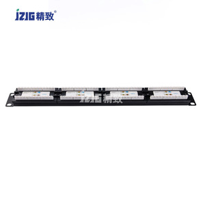 24-Port 1U 19inch Cat5/Cat6 Unshielded Network <strong>Patch</strong> <strong>Panel</strong> for Server Cabinet 1st Choice for Efficient Connectivity - Product Image 3