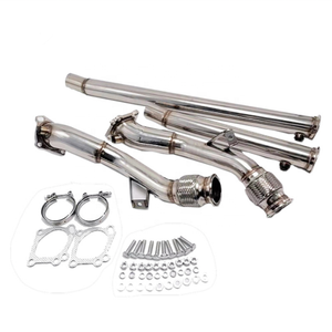 Automotive Exhaust Pipe Modification Suitable for Audi <strong>S4</strong> B5 A6 Allroad C5 2.7L 2.5&quot; K03 <strong>Turbo</strong> and Upgraded K04 RS6 <strong>Turbo</strong> - Product Image 2