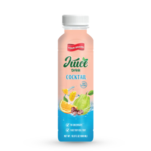 เครื่องดื่มน้ำผลไม้เขตร้อนขวด PET ขนาด500มล. จากเวียดนาม-ตัวอย่างฟรี-ราคาถูก-ฉลากส่วนตัว-MOQ ต่ำ - Product Image 3