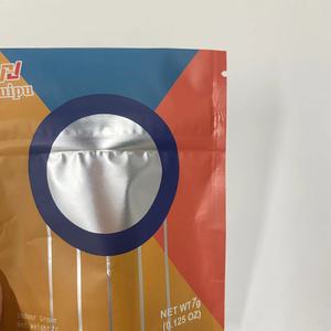 Sacs comestibles de forme personnalisee Mylar sac en gros 1g 3.5g 7g bonbons bir fermeture zip referferemballage anti-odeur - Product Image 5