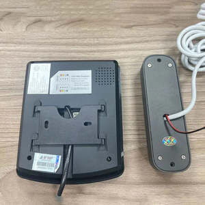 Timbre LCD resistente al agua con cable, con cámara y monitor, timbre, videoportero, sistema de intercomunicación, portero automático, 2 unidades - Product Image 4