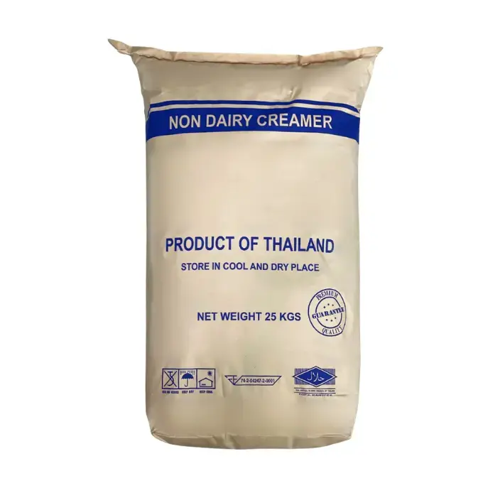 Ingrédients de qualité alimentaire des crémiers non laitiers en poudre de thé au lait Matières premières pour le café et autres boissons Fabriqué en Thaïlande