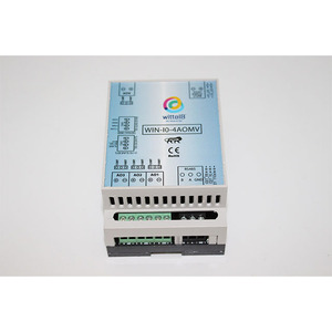 Módulo IO con 4 puertos de salida analógica 0-10V e interfaz Modbus RTU Rs485