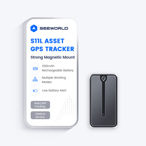 Mini Tracker satellitare GPS in tempo reale magnetico piccolo Tracker di Asset per auto GSM modalità di posizionamento App Android Track View 1 anno - Product Image 1