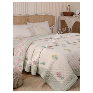 Cotton Quilt <strong>Rajai</strong> Indian Handmade Block Printed Bed Cover Natural Cotton Filling Razai <strong>Jaipuri</strong> <strong>Rajai</strong> Hand Famous <strong>Jaipuri</strong> <strong>Rajai</strong>