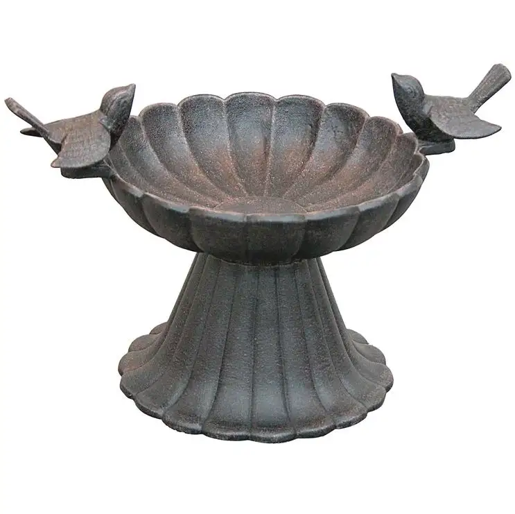 Thiết Kế Hiện Đại Kim Loại Bảng Top Birdbath Cho Đồ Trang Trí Sân Vườn Trang Trí Sân Vườn Chim Tắm Cho Ăn Đứng Ban Công Ngoài Trời 2023