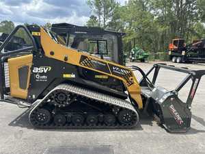 ASV Posi VT-100 41 GPM hidrolik akış ormancılık parça Skid nokta dönüşlü yükleyici 20 \ "genişlik toprak-hareketli makine pompa Motor motoru