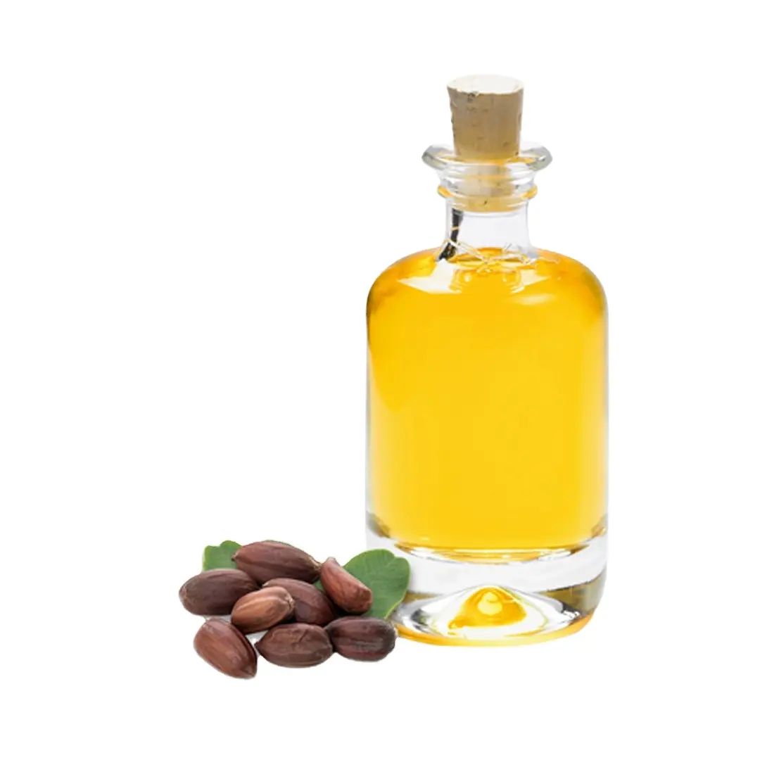 Exportation de la meilleure qualité, vente en gros, huile de Jojoba vierge pressée à froid, biologique et naturelle, pour les soins de la peau, à un bon prix