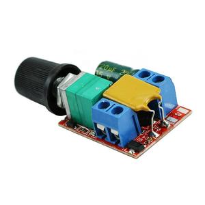 Mini DC Motor PWM hız kontrol modülü 3V 6V 12V 24V 35VDC 90W 5A DC Motor hız regülatörü kontrol anahtarı LED Dimmer - Product Image 6