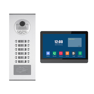 Videoportero Teléfono Red TCP Sistema de intercomunicación de edificio de timbre inteligente alimentado por batería para apartamento