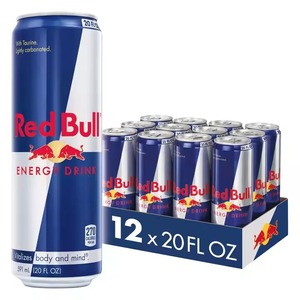 Red Bull şekersiz enerji içeceği <span class=keywords><strong>20</strong></span> FlOz paketi 12 kutu 189mg kafein taurin & B vitaminleri birincil madde karbonatı