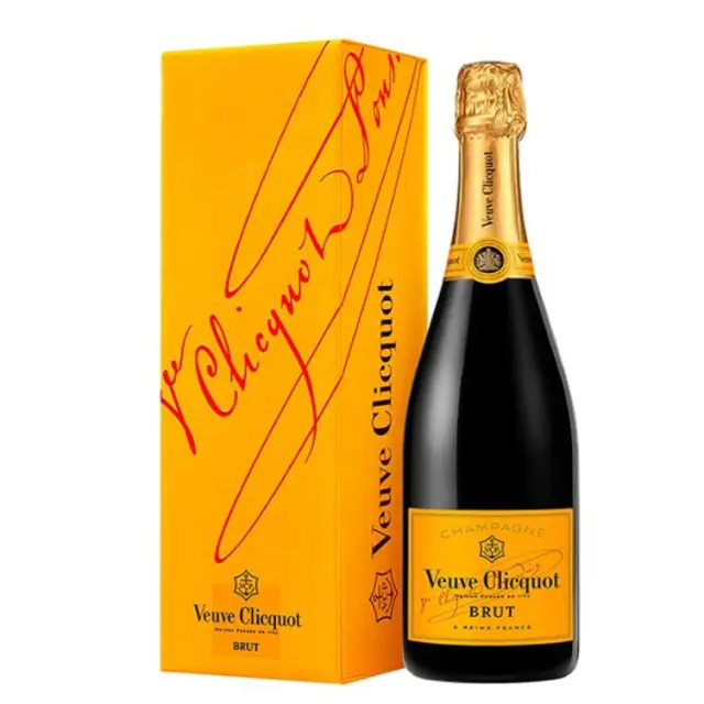 Precio al por mayor Premium Grade Veuve Clicquot Vintage Brut 2015 / 750 ml vino barato