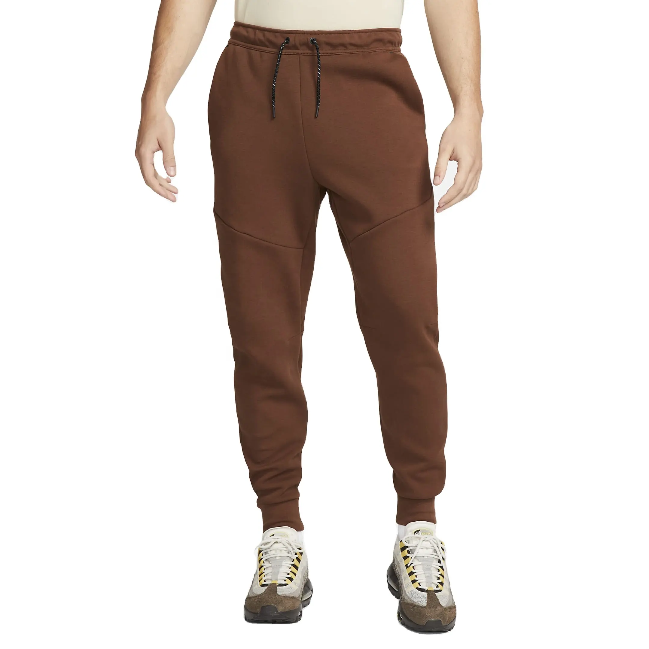 Spor giyim erkekler % 100% pamuklu Sweatpants özel Logo ve özel tasarım toptan ter pantolon erkekler için yüksek kaliteli Joggers