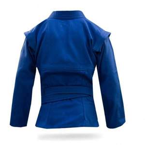 ชุดเครื่องแบบ Sambo ศิลปะการต่อสู้พร้อมเข็มขัด Sambo และกางเกงขาสั้นมาใหม่ - Product Image 3