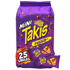 Takis Hot Chili Pepper and Lime Tortilla <strong>Chips</strong> Individual Packaged <strong>Snacks</strong> (40 Count Pack) Free Shipping Domestically - Product Image 2