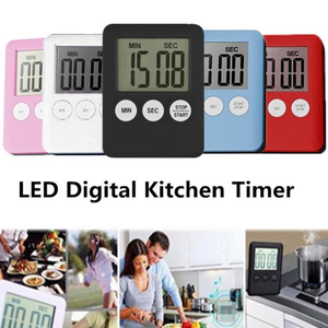 Timer da cucina digitale con un allarme funzione di ricordare il conteggio magnetico e il conto alla rovescia per cucinare, Fitness, studiare - Product Image 4