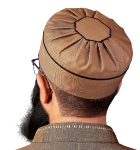 Erkek geleneksel türk Kufi şapka özel tasarlanmış yeni toptan namaz İslami Trendy moda Premium makale - Product Image 1